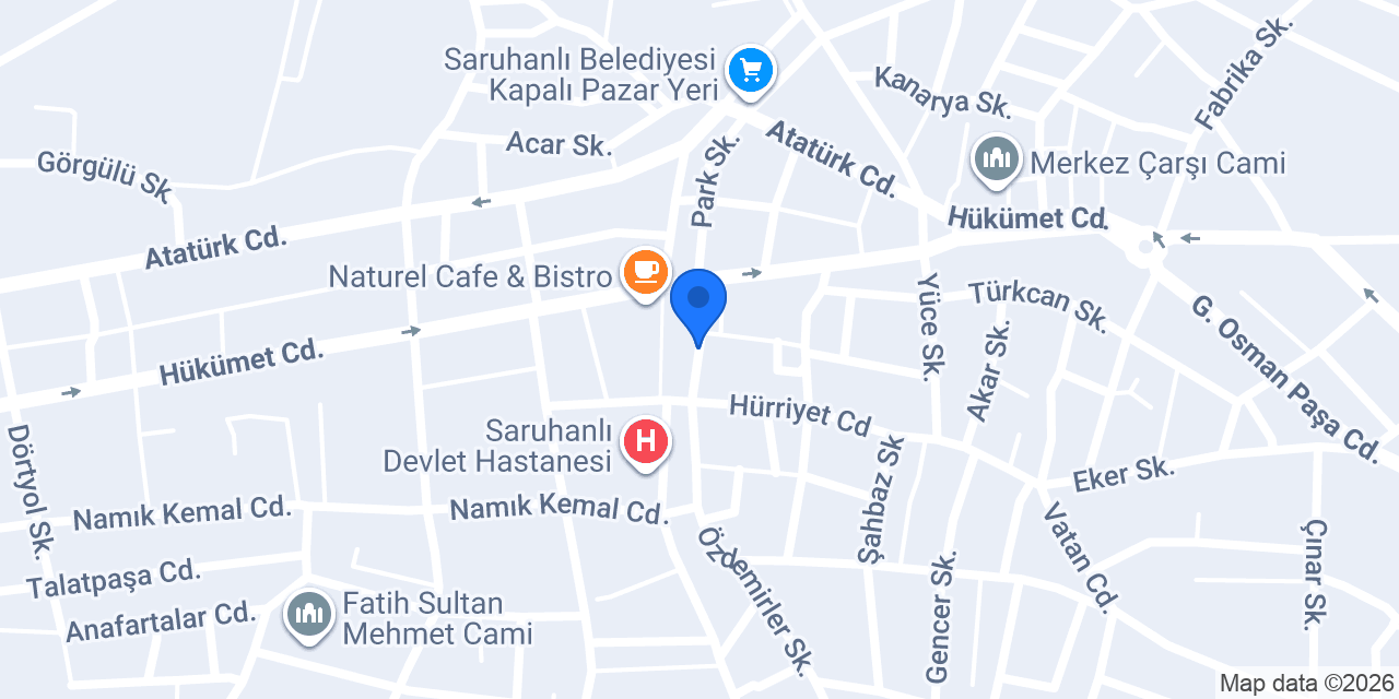 Sarıoğlu Eczanesi konumu