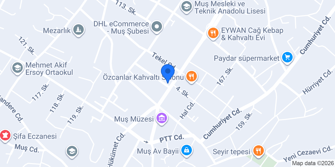 DURAK KUZU ET DÖNER konumu