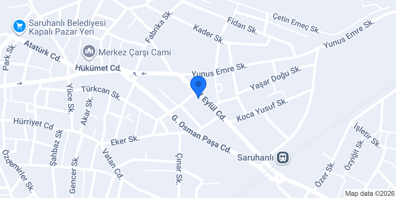 Çilek Odası | Saruhanlı konumu