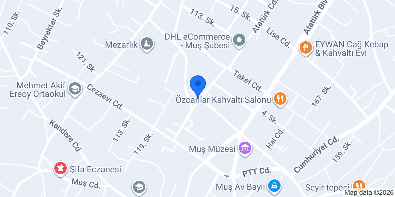 Muş Eczanesi konumu