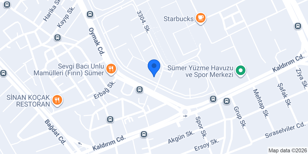 Şırayder | Hukuk & Danışmanlık Bürosu konumu