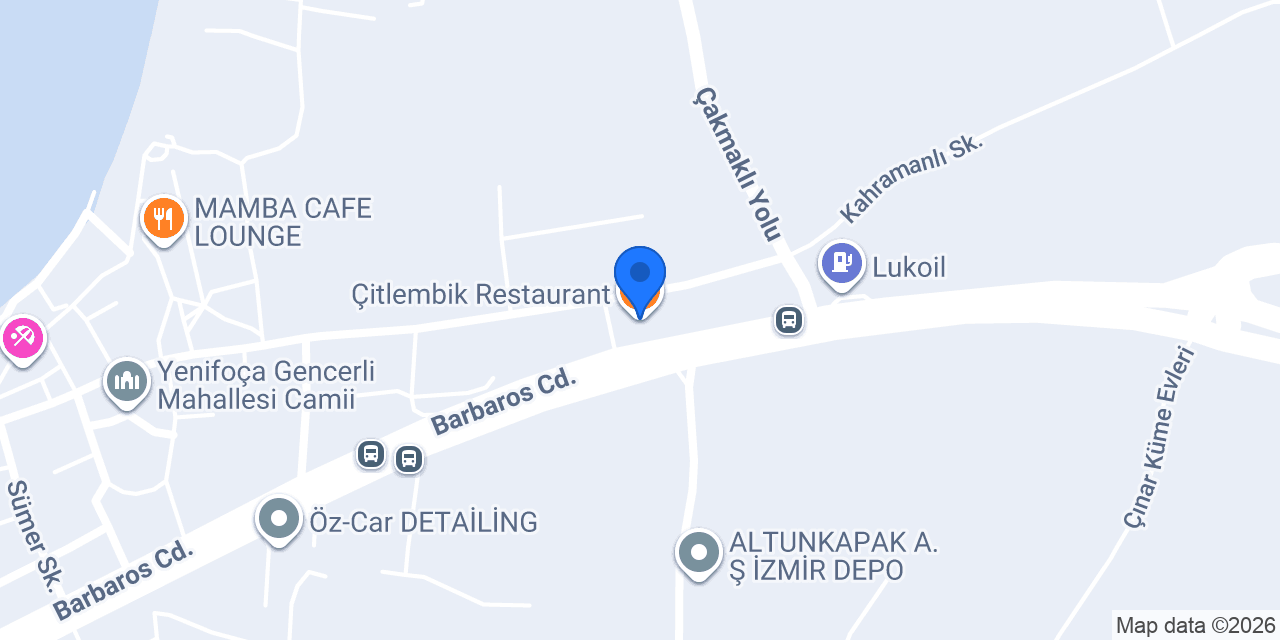 Çitlembik Restaurant konumu