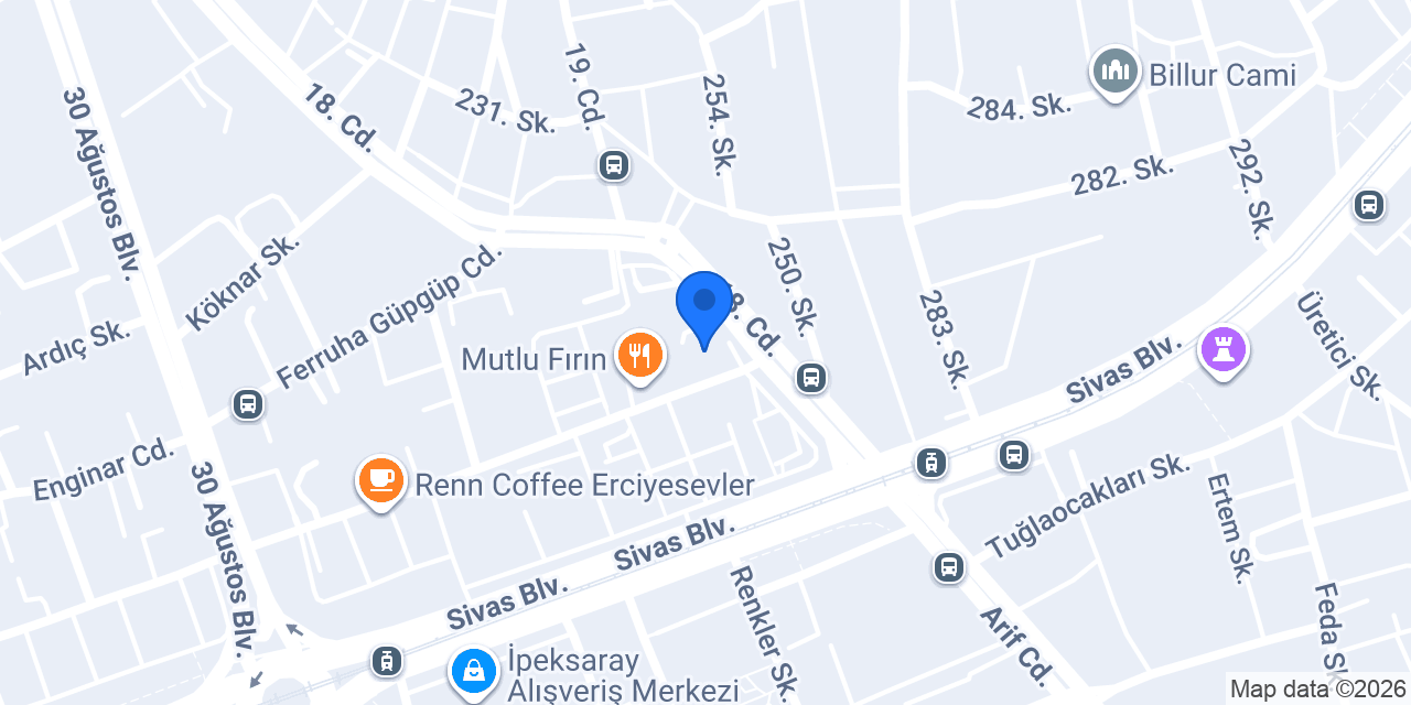 Eczane Bünyan Şifa konumu