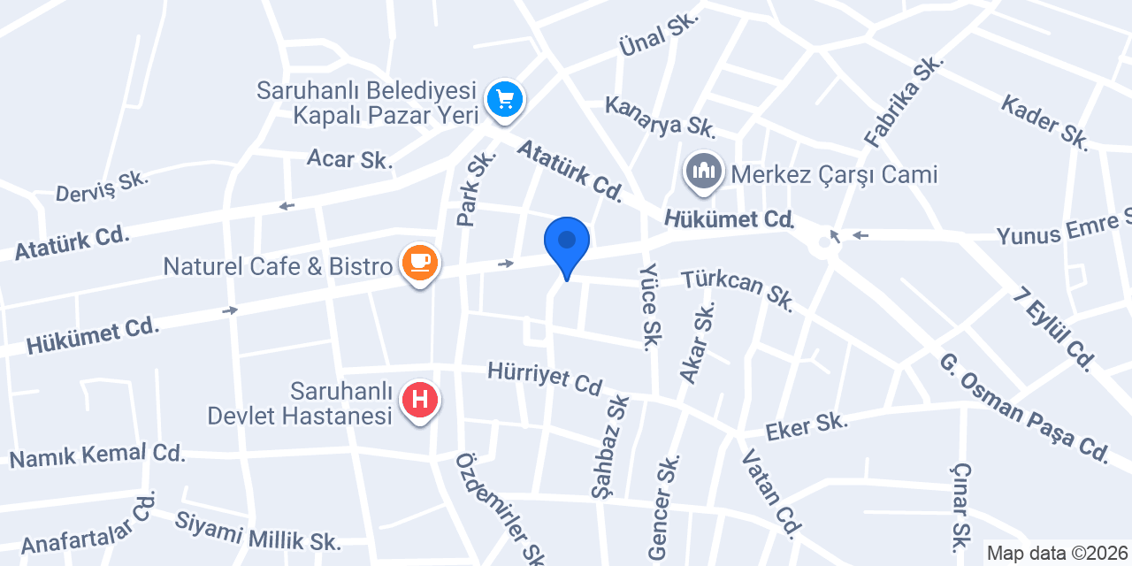 Güngörgil Turizm konumu