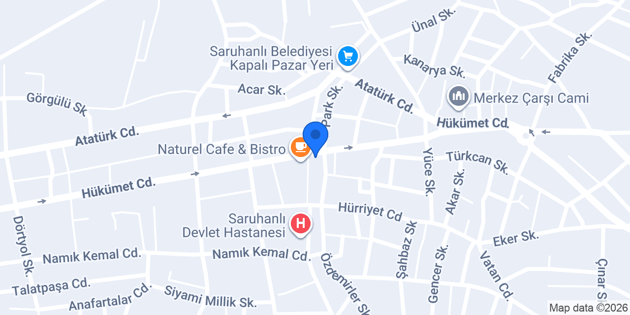 6 Nolu Aile Sağlığı Merkezi konumu