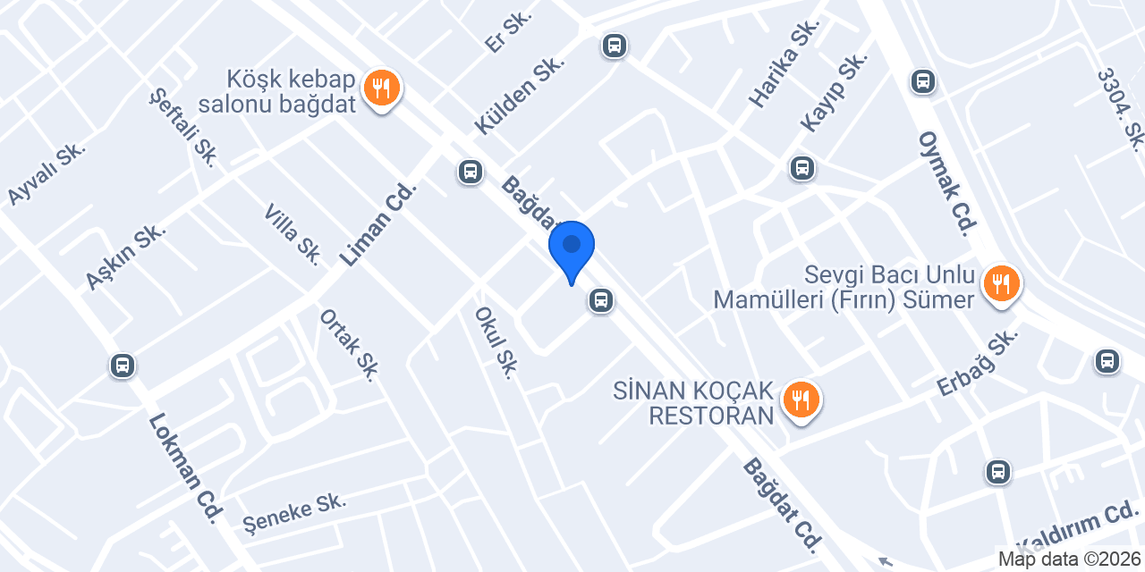 Komagene kayseri bağdat şubesi konumu
