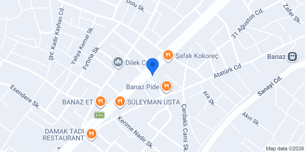 Dal Yapı Banaz konumu