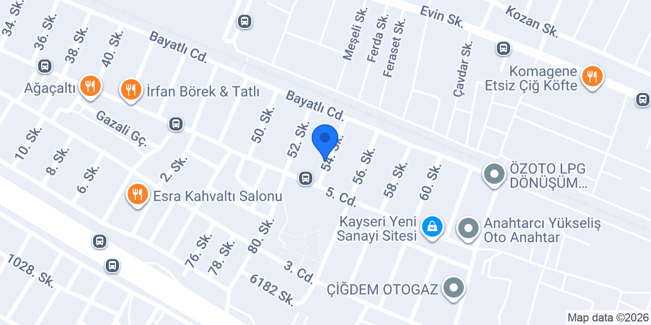 IŞIK OTO konumu