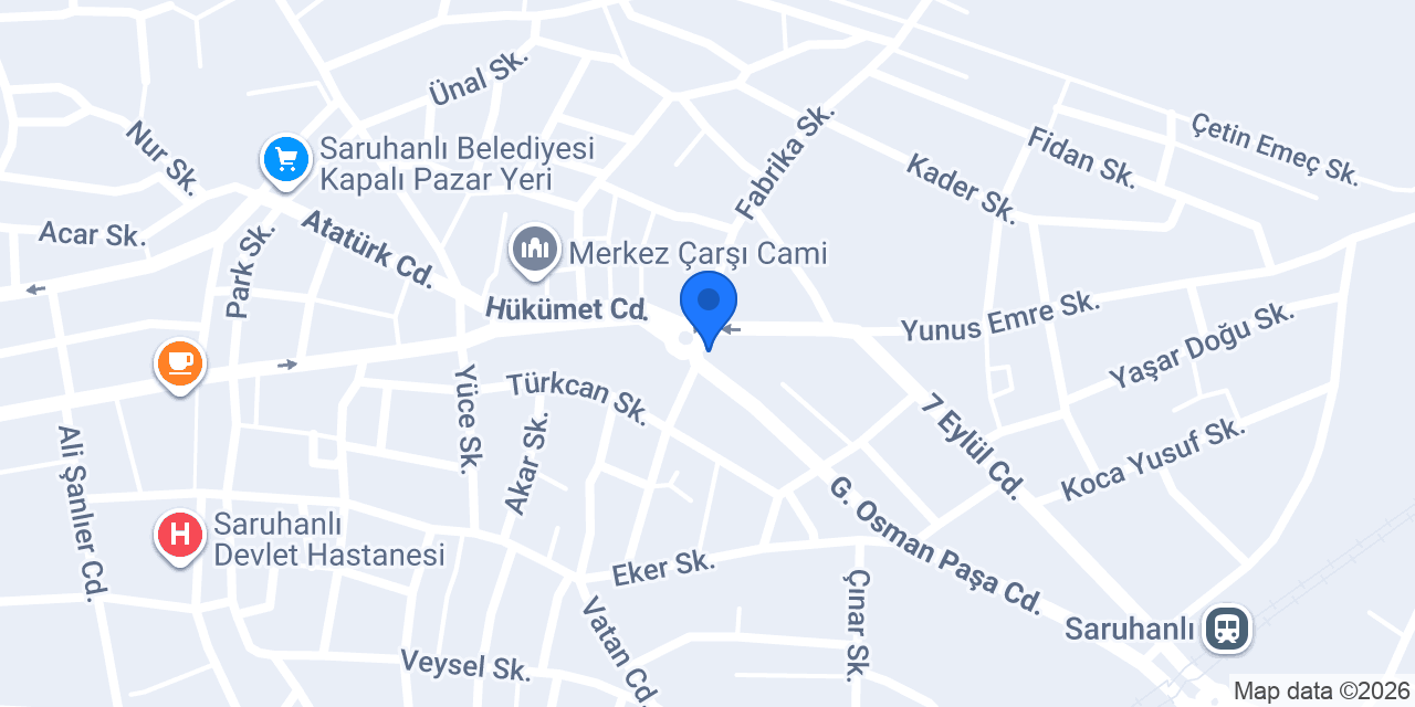 Diş Hekimi Özgür Akbaş konumu
