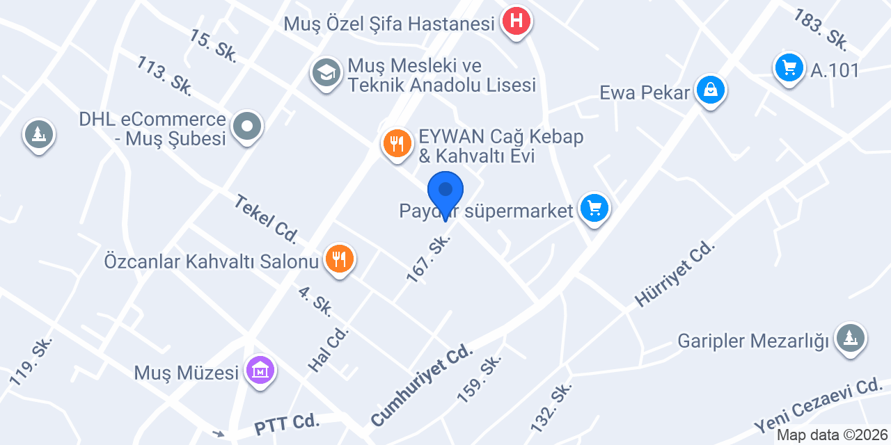 KÖŞEM KURUYEMİŞ VE ŞEKERLEME konumu