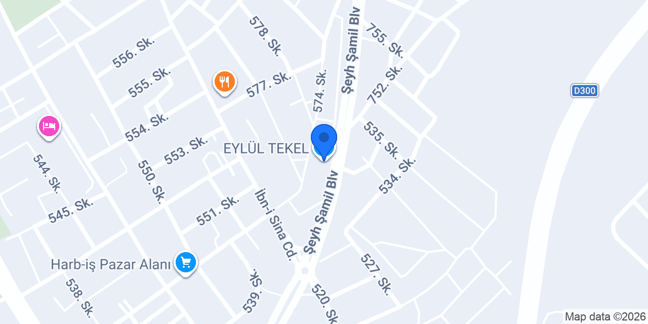 EYLÜL TEKEL konumu