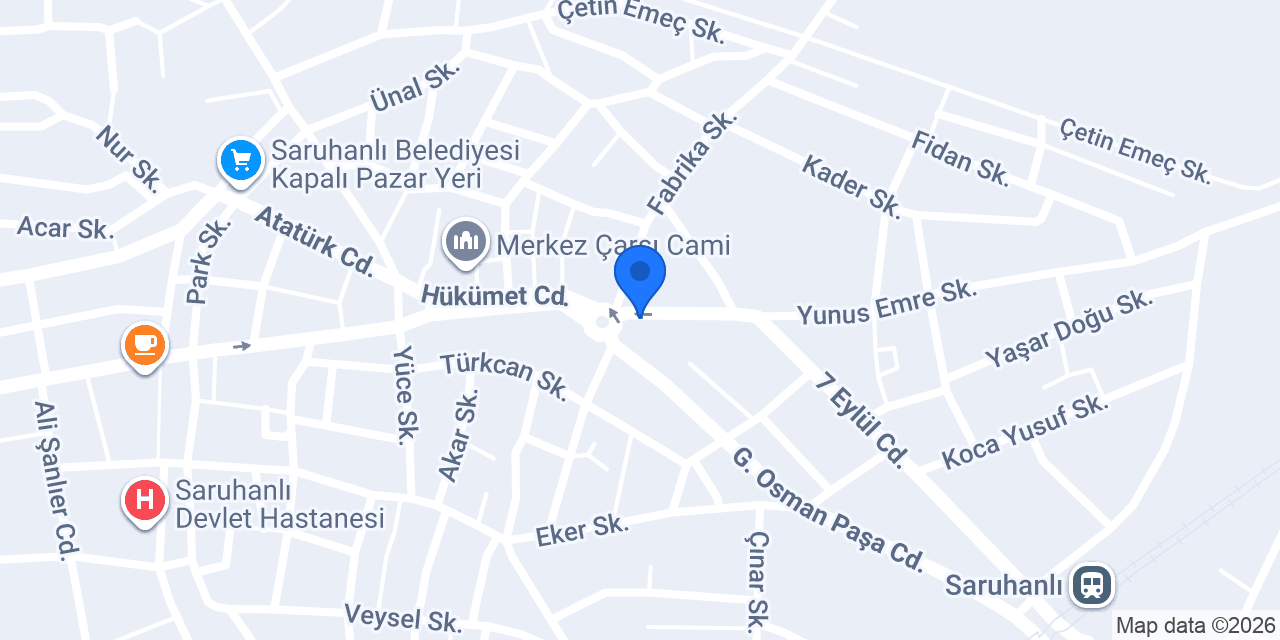 Şahin Ticaret Marshall konumu