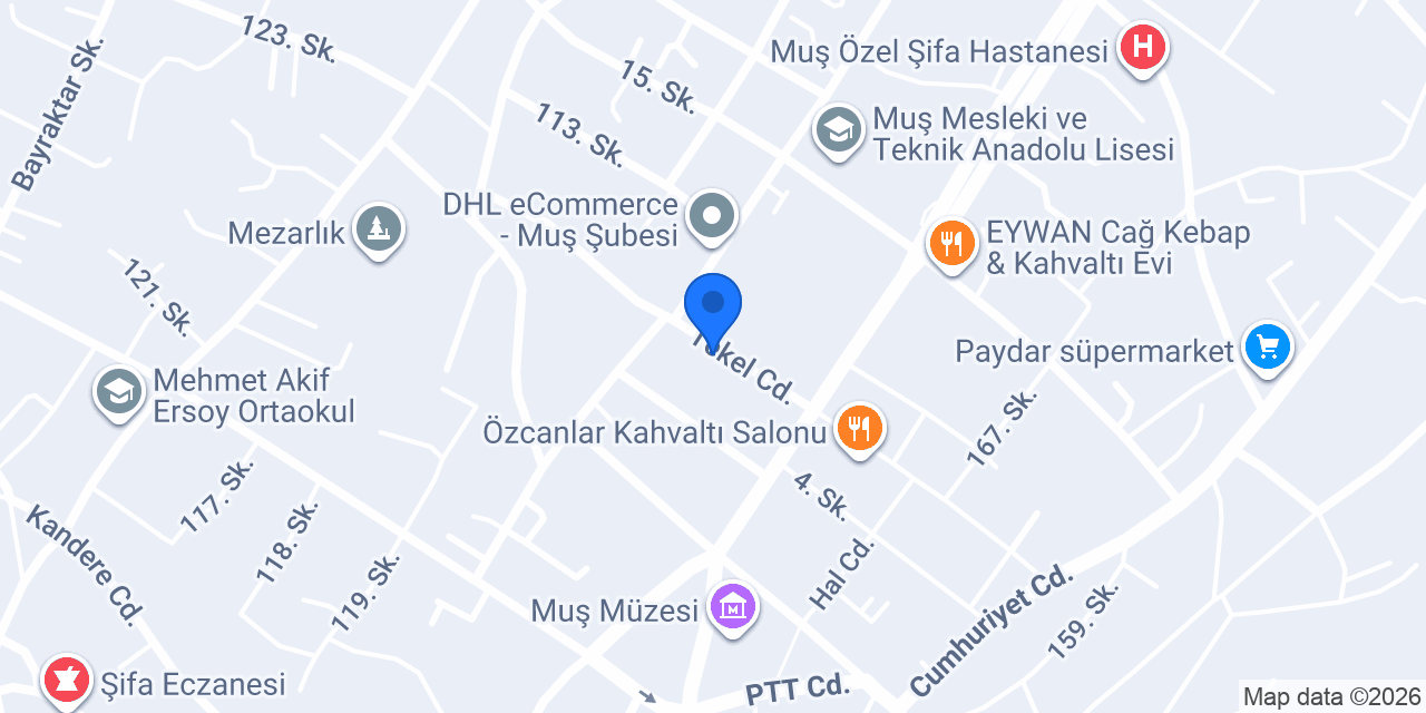 Çelik Elektronik konumu