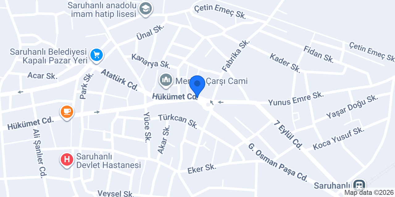 Diş Hekimi Ali Çelemen konumu