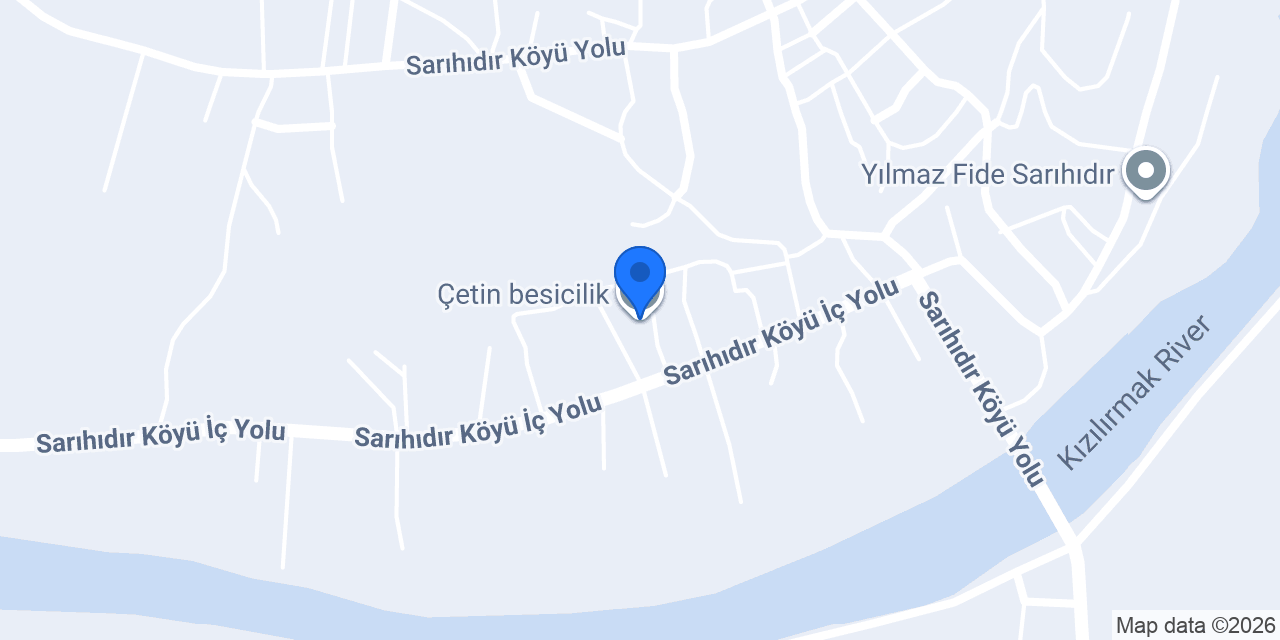 Çetin besicilik konumu