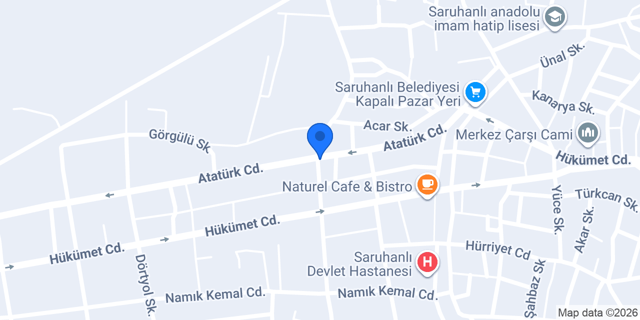 Umut Market konumu