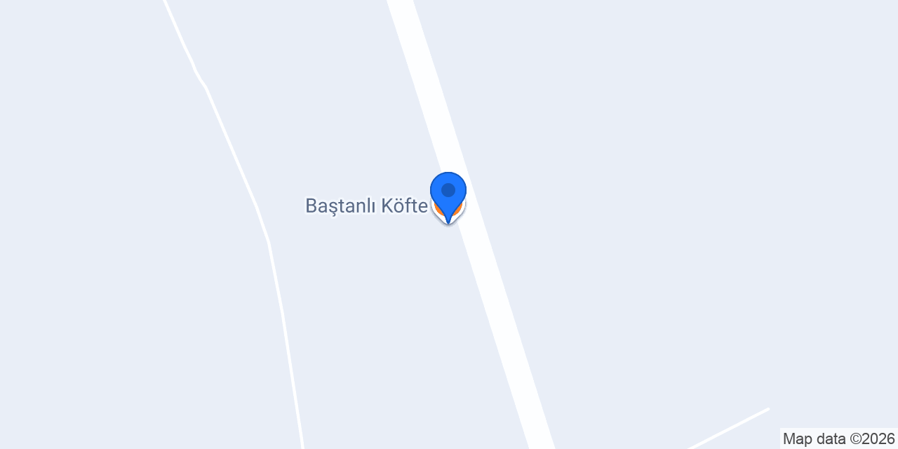 Baştanlı Köfte konumu