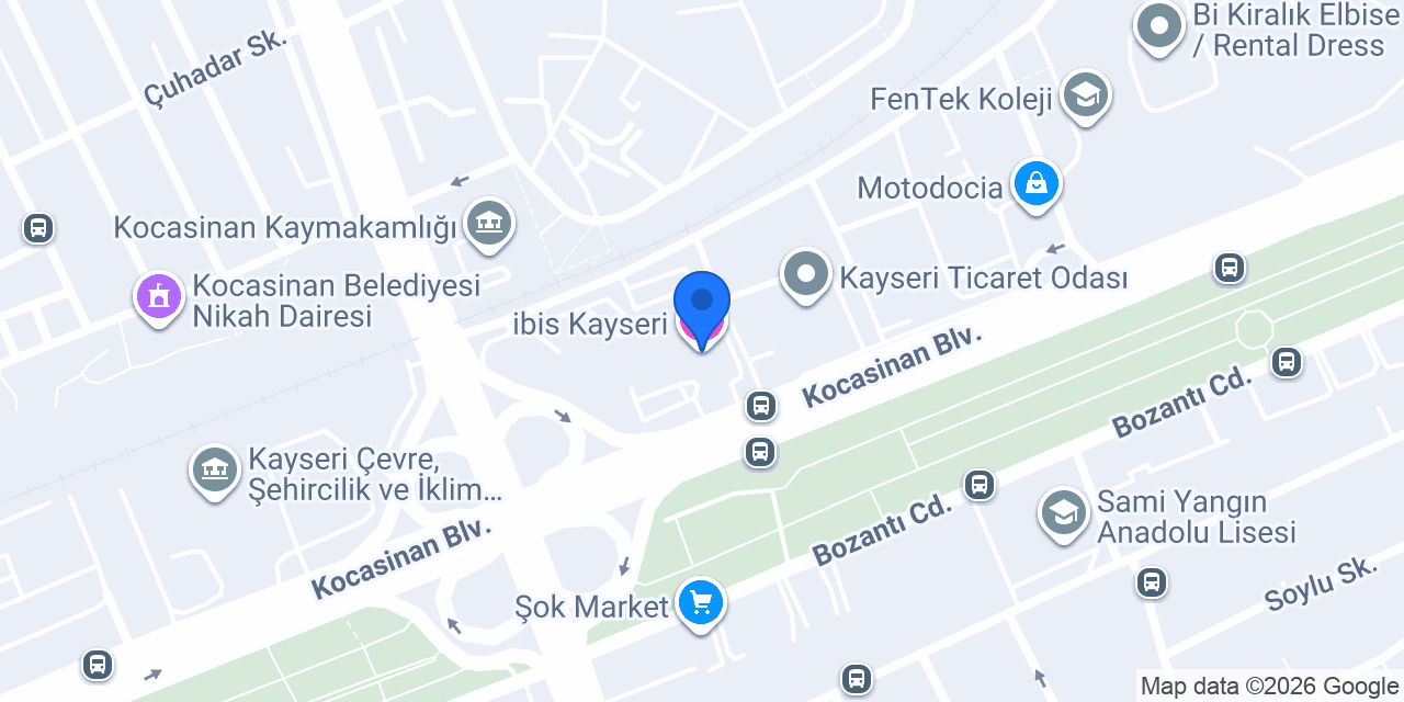 ibis Kayseri konumu
