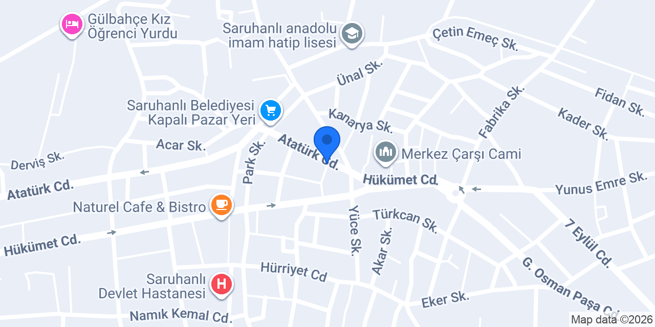 Domino's Pizza Manisa Saruhanlı konumu