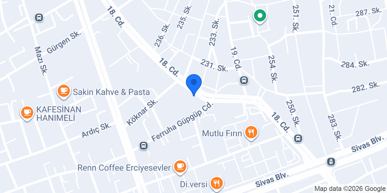 Irk Clinic konumu