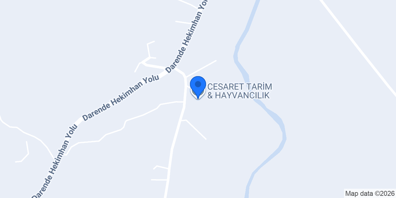 CESARET TARİM & HAYVANCILIK konumu