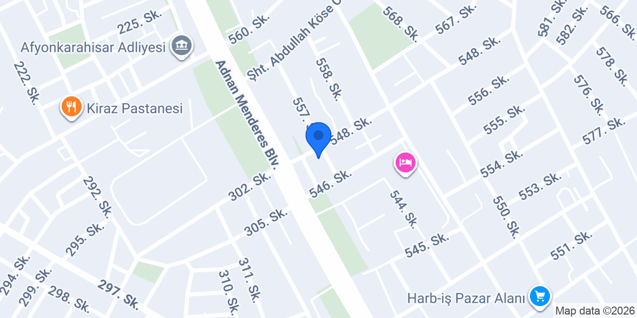 Buket Gül Danışmanlık Merkezi konumu