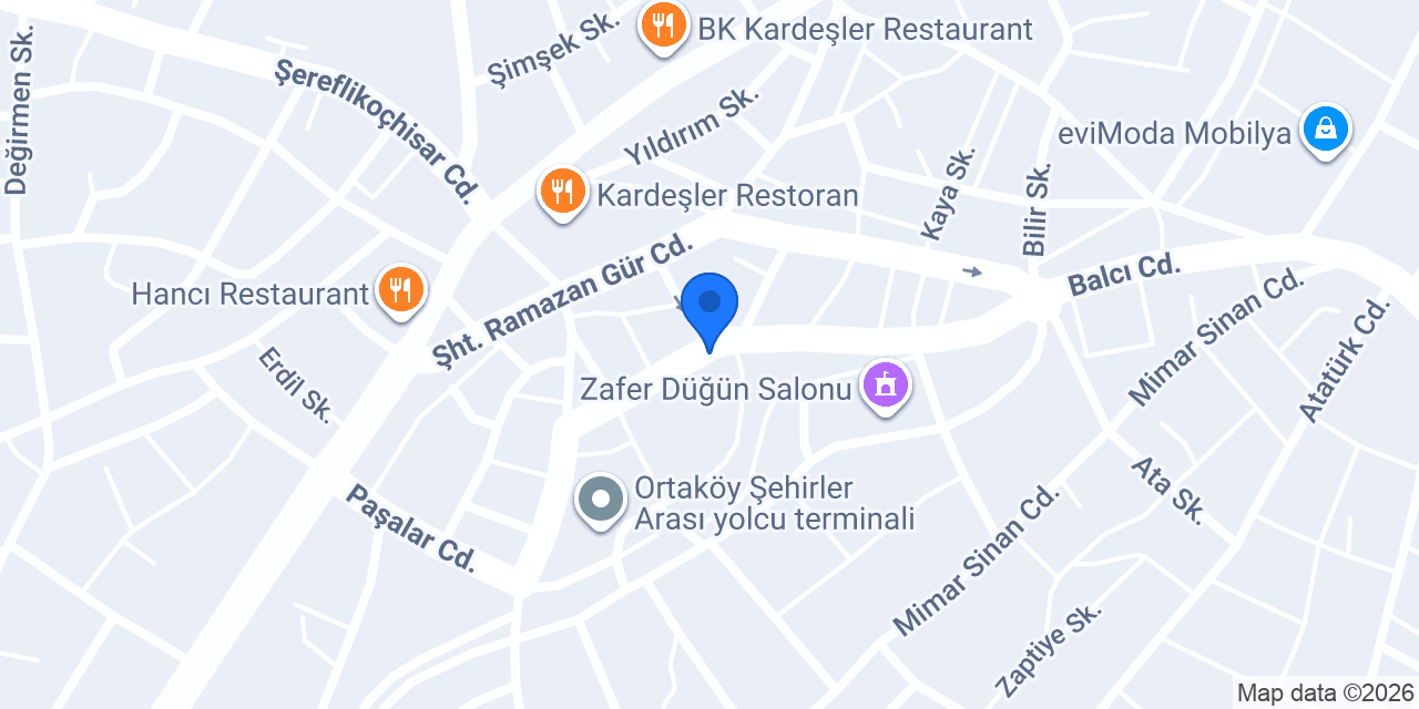 İşler Kitabevi Ortaköy Şubesi konumu