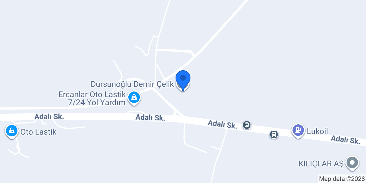 Dursunoğlu Demir Çelik konumu