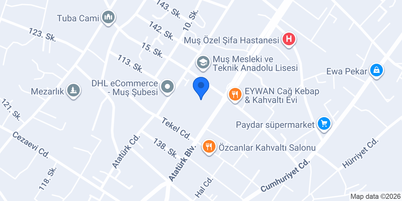 Ceylan Avm konumu
