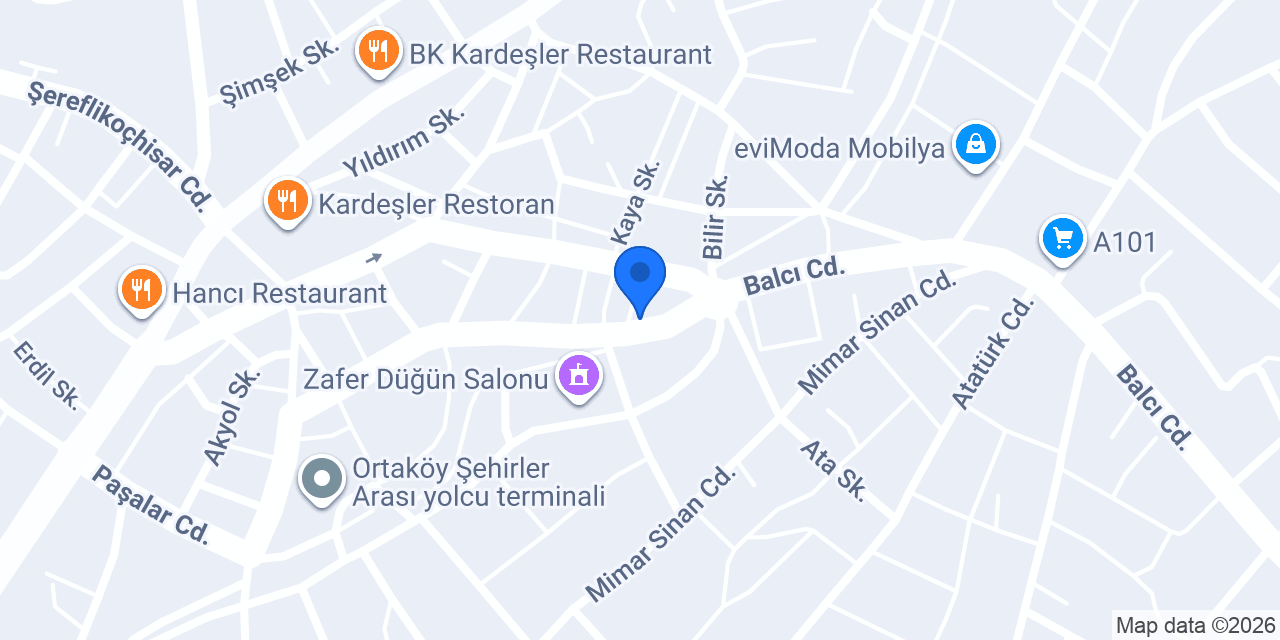 Nur Hilal Yapı Market Ltd. Şti. konumu