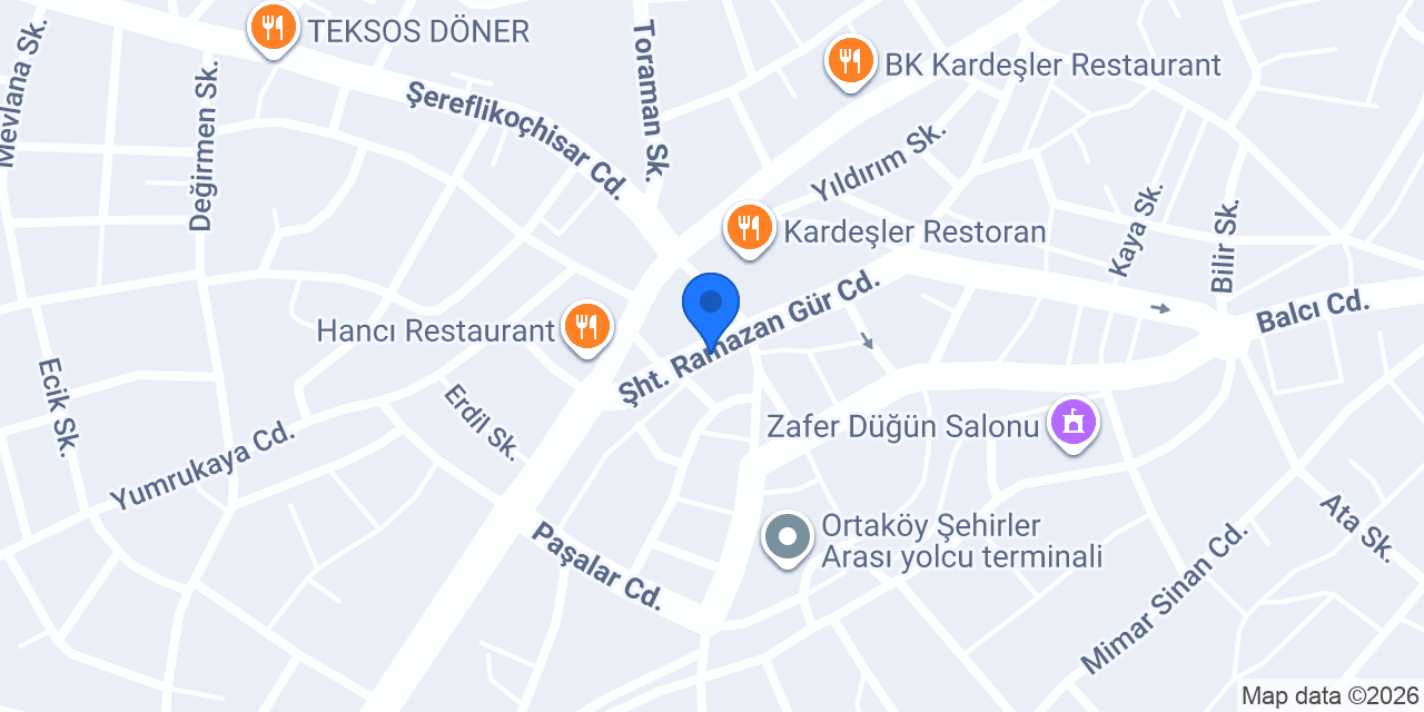ZU AKSESUAR konumu