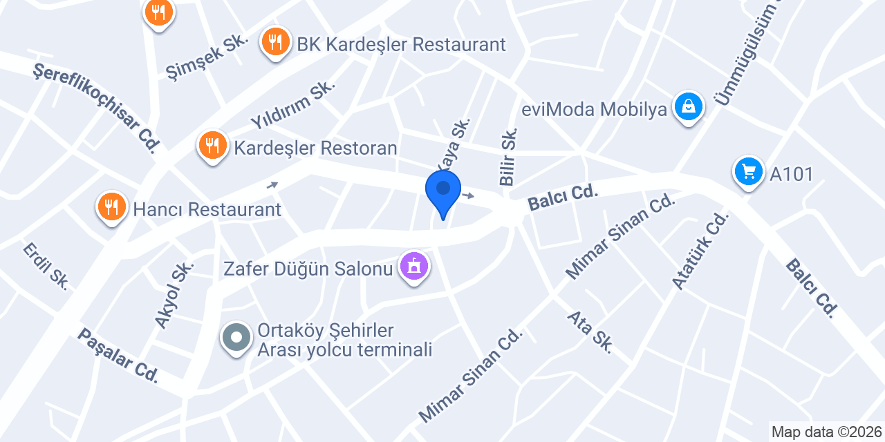 Marshall Boya - Özgül Yapı Merkezi konumu