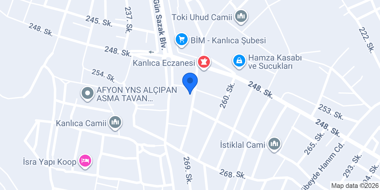 Selcen Eczanesi konumu