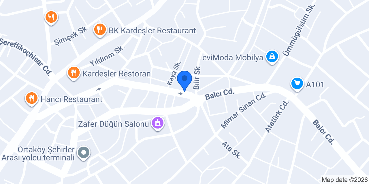 Çağdaş Elektronik konumu