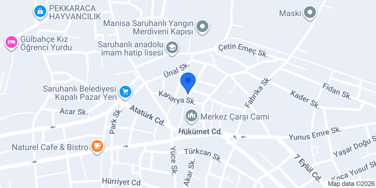 Işık Çeyiz Evi konumu