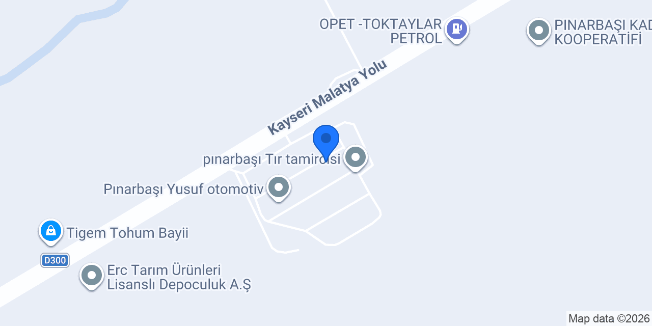Kafkas Oto Elektrik konumu