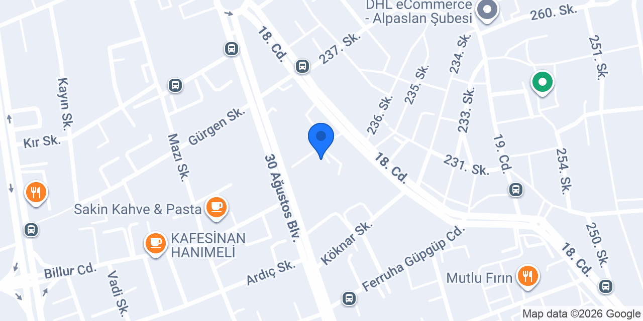 ÜTÜCÜ konumu
