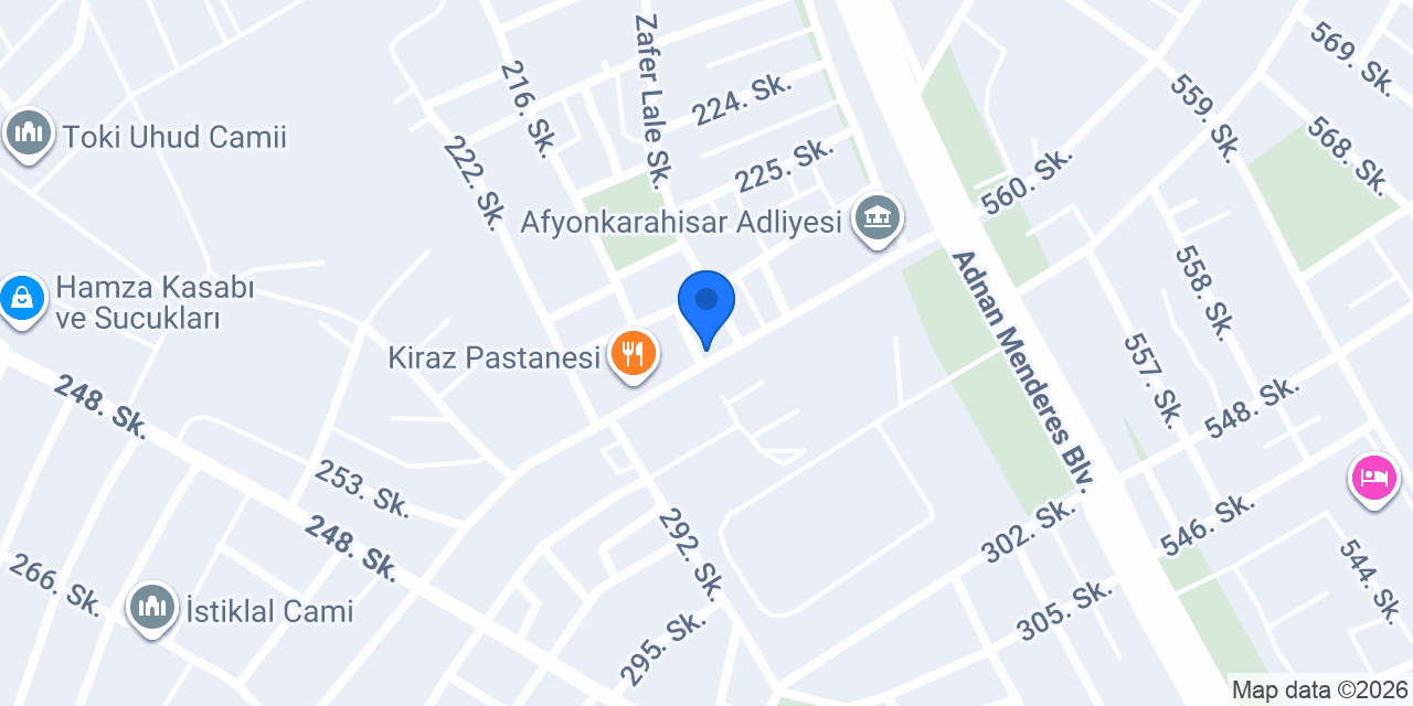 Avukat Elif Tuğba ŞAHİN konumu
