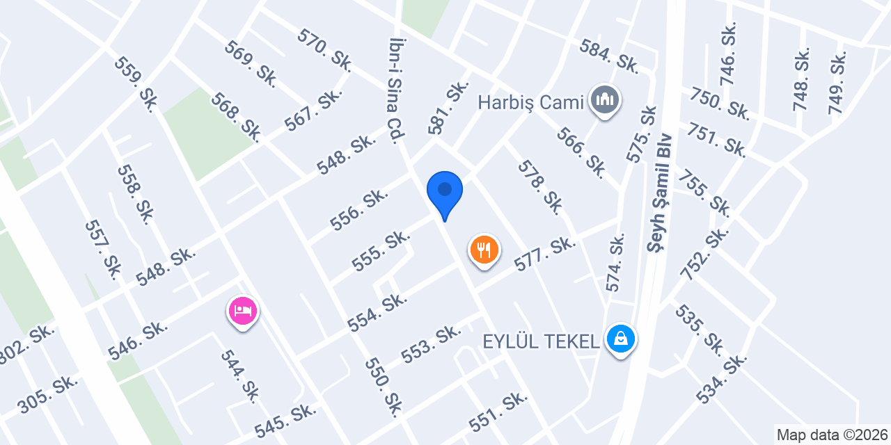 Pınar bayan kuaförü konumu