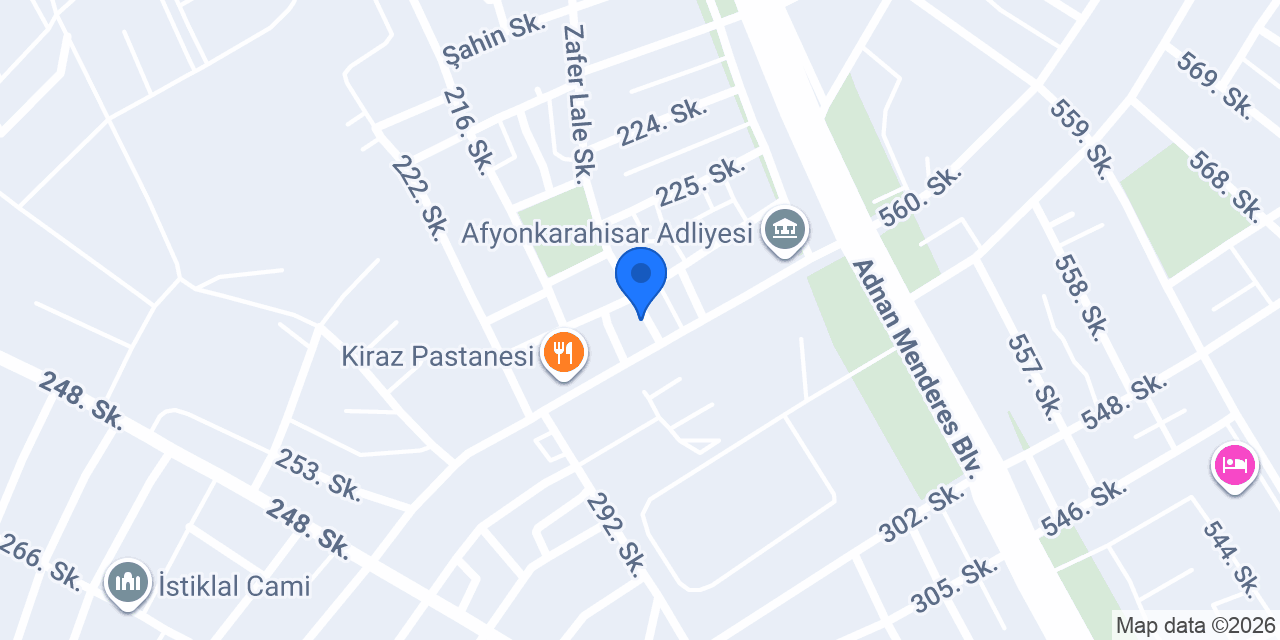 Avukat Emre Çakmaktepe konumu