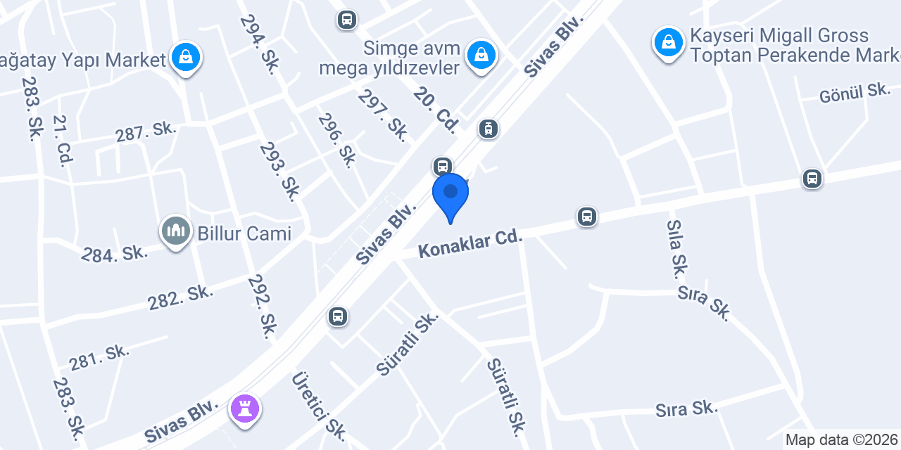 Estee Bayan Kuaförü konumu
