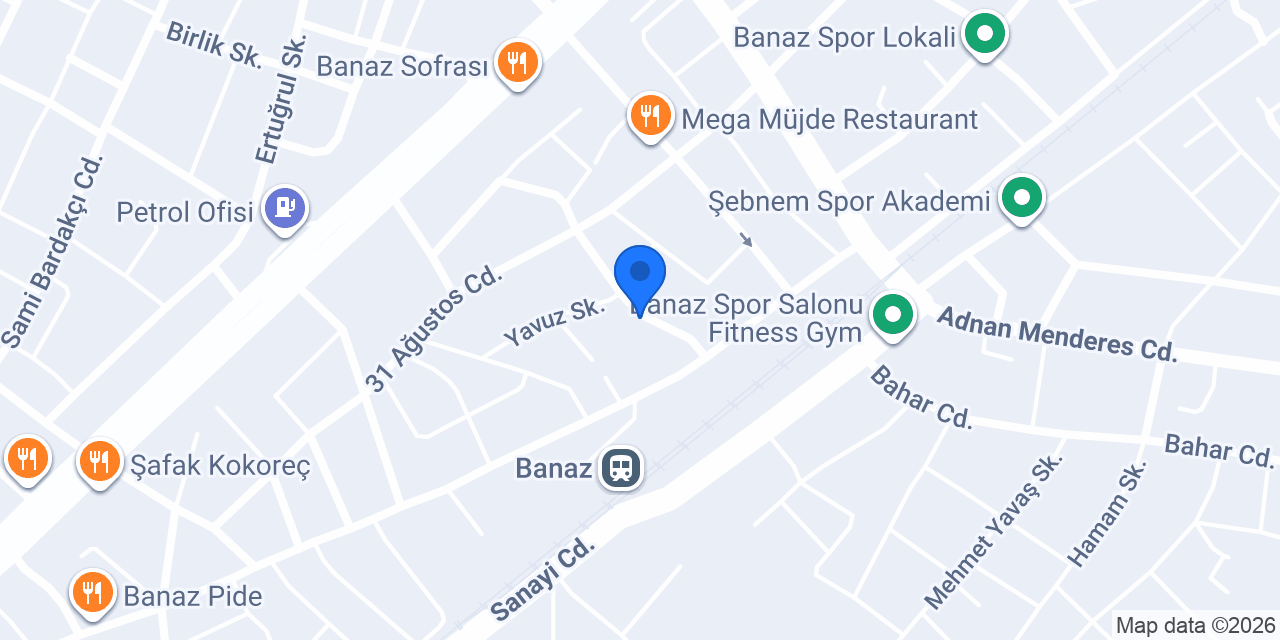 Gülümser Ahat Pidesi konumu