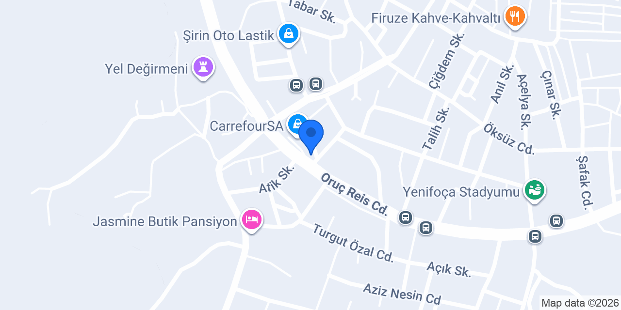 FOÇA YAPI MARKET konumu