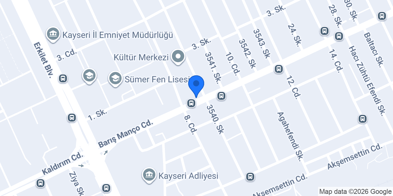 Cesur Hukuk & Danışmanlık konumu
