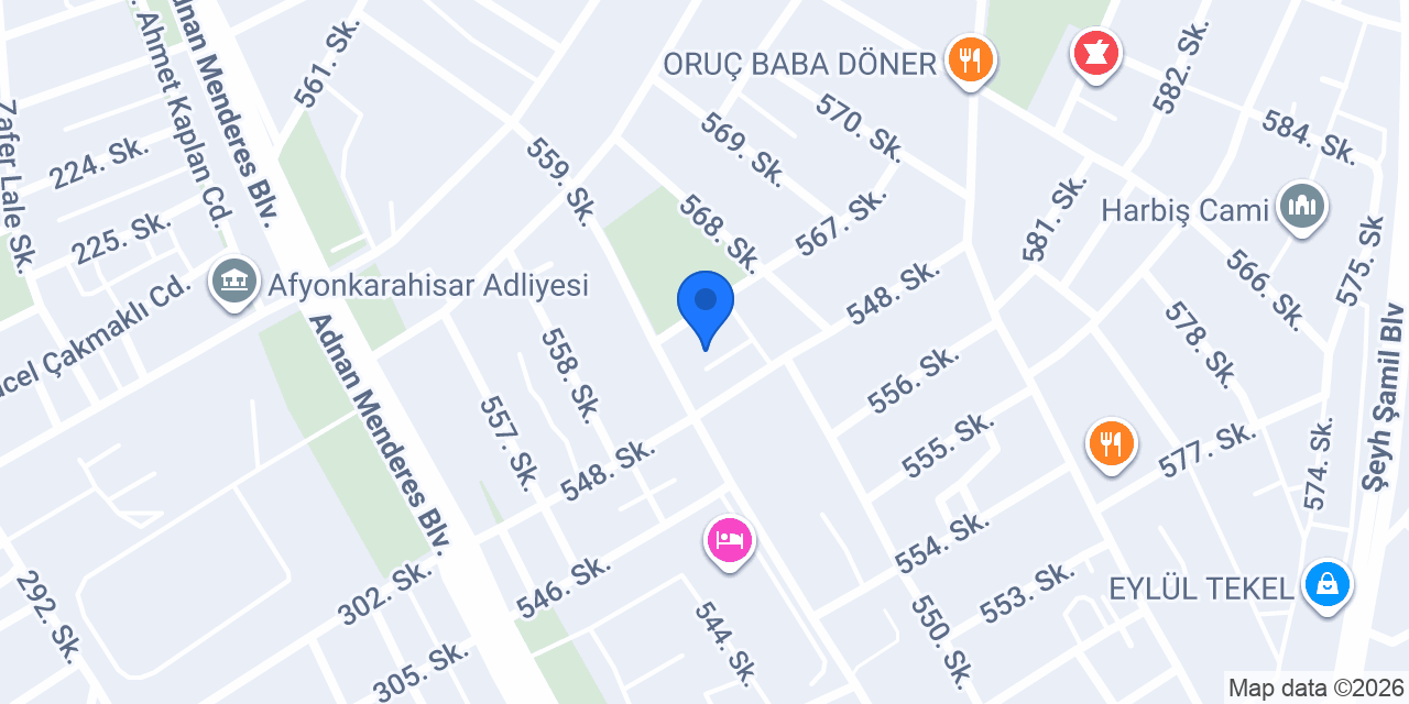 Buğlem Bayan Kuaförü konumu