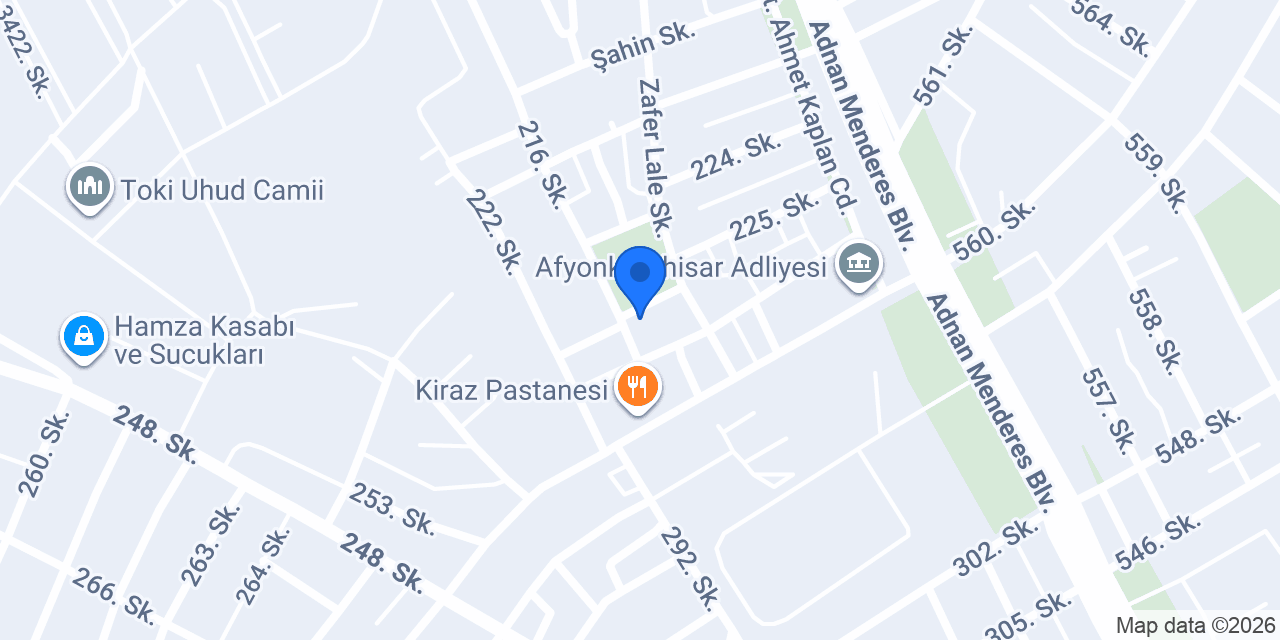 Hayran Hukuk Bürosu konumu