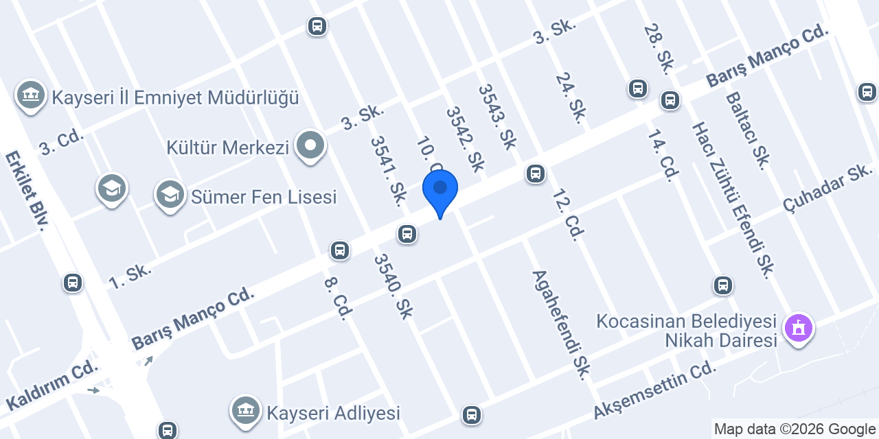 BİZİM ET SİTESİ konumu