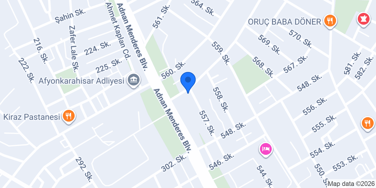 Karahan Erkek Kuaförü konumu