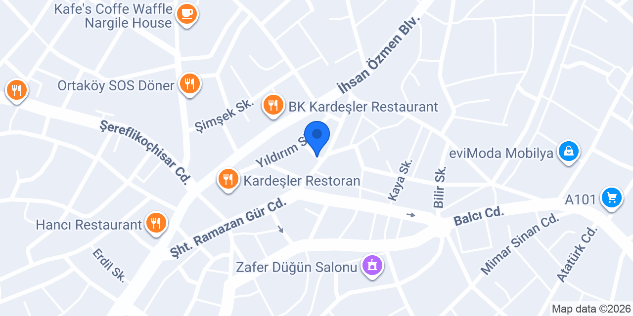 YAŞARLAR SİGORTA konumu