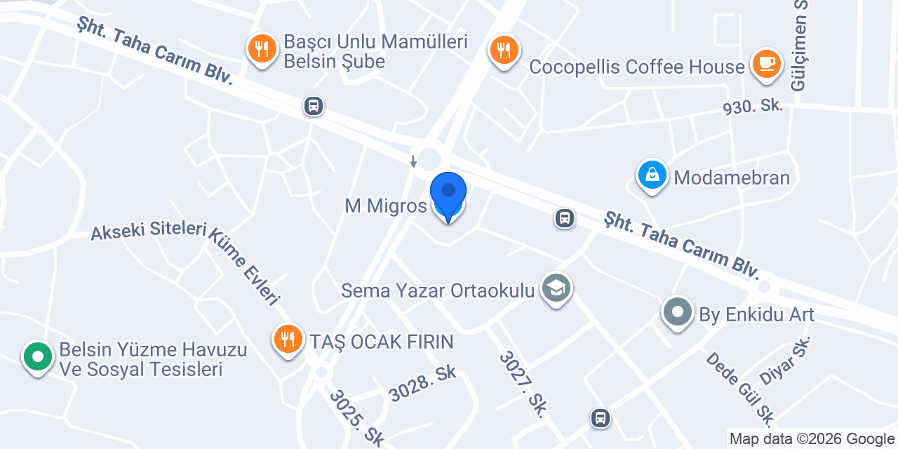 M Migros konumu